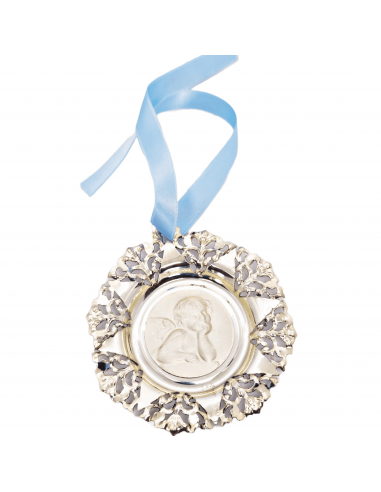 Medallón de Cuna Plata
